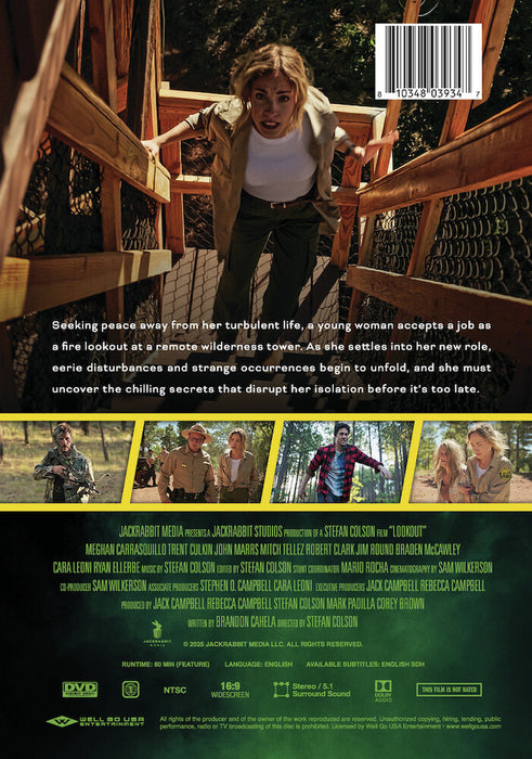 Lookout (MOD) (DVD Movie) - back cover art