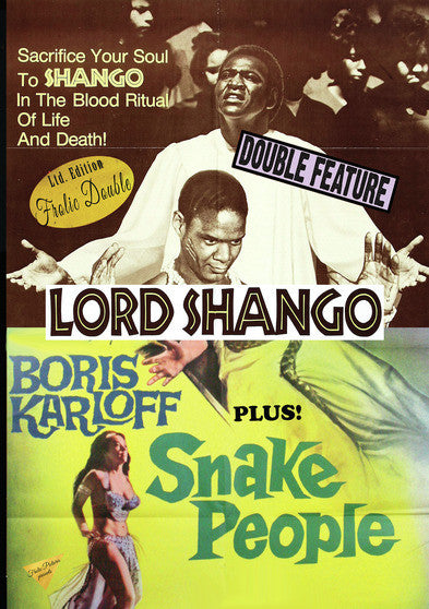 Lord Shango / Isle Of The Snake People (MOD) (DVD Movie) - movie cover art