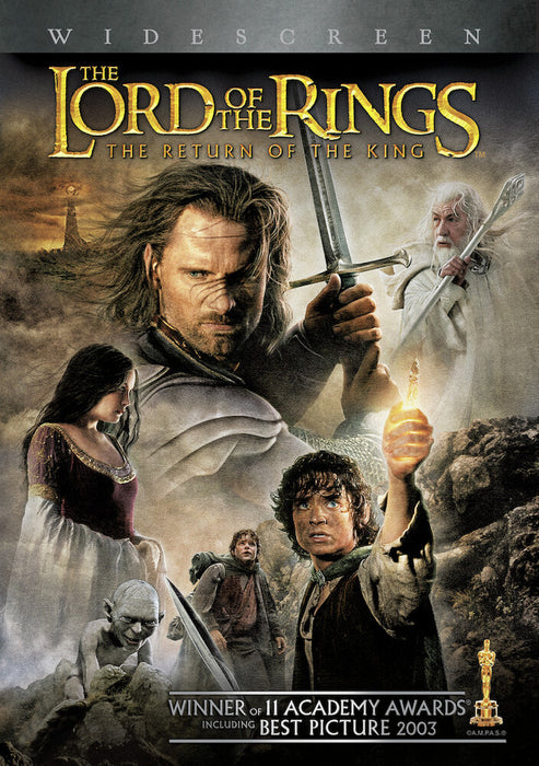 Lord of the Rings: The Return of the King (MOD) (DVD Movie) - movie cover art