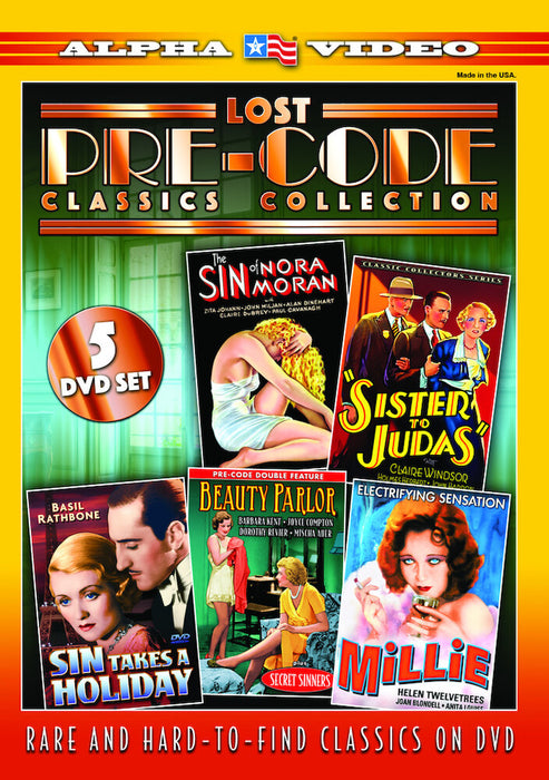 Lost Pre-Code Classics Collection (MOD) (DVD Movie) - movie cover art