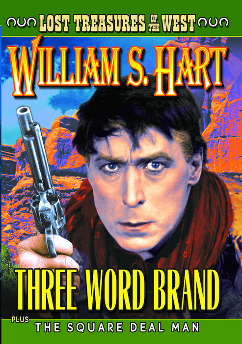 Lost Treasures of the West: Three Word Brand (1921) / Square Deal Man  (MOD) (DVD MOVIE)