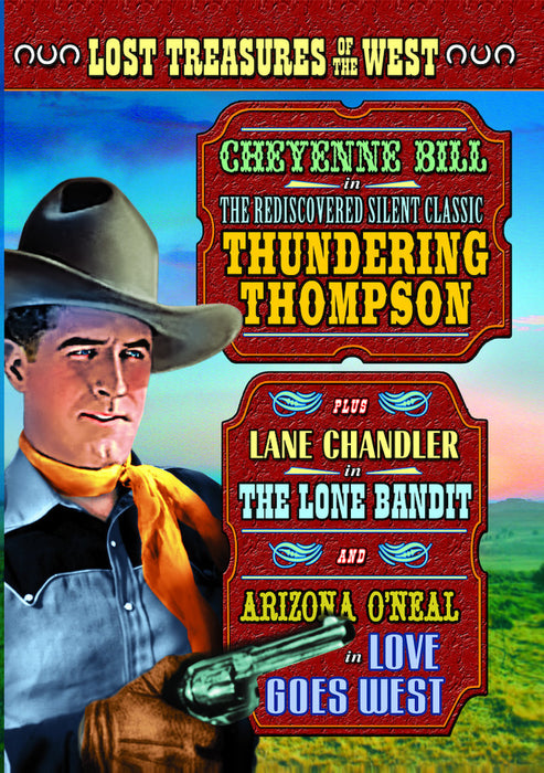 Lost Treasures of the West: Thundering Thompson (Silent) (1929) / Lone (MOD) (DVD MOVIE)