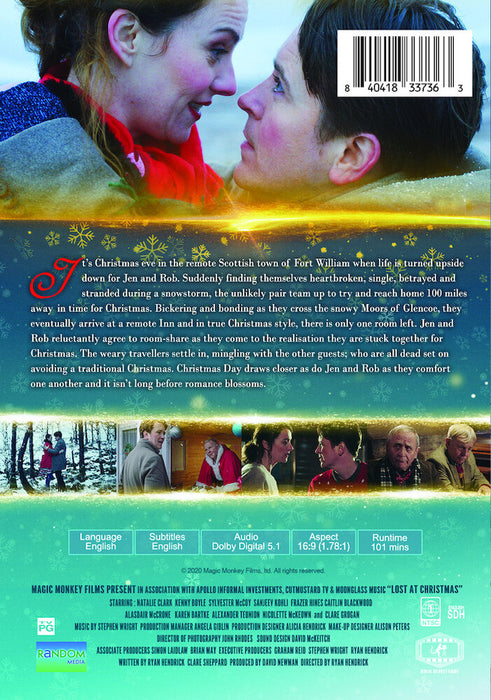 Lost at Christmas (MOD) (DVD Movie) - back cover art