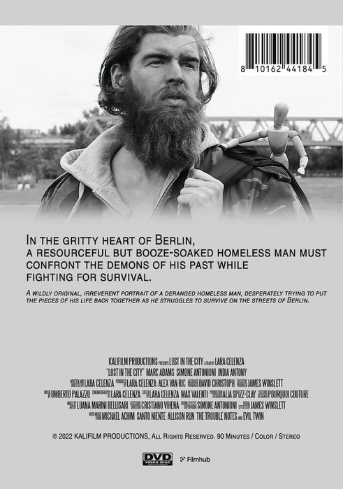 Lost in the City (MOD) (DVD Movie) - back cover art