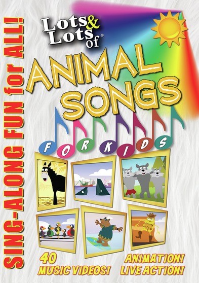 Lots & Lots of Animal Songs For Kids (MOD) (DVD Movie) - movie cover art