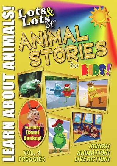 Lots & Lots of Animal Stories Volume 4 - Frogs (MOD) (DVD Movie) - movie cover art