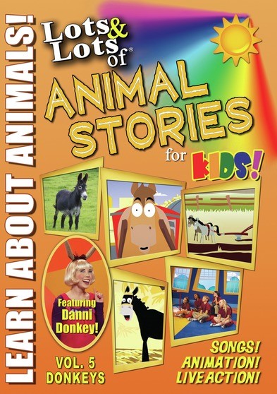 Lots & Lots of Animal Stories Volume 5 - Donkeys and Mules (MOD) (DVD Movie) - movie cover art