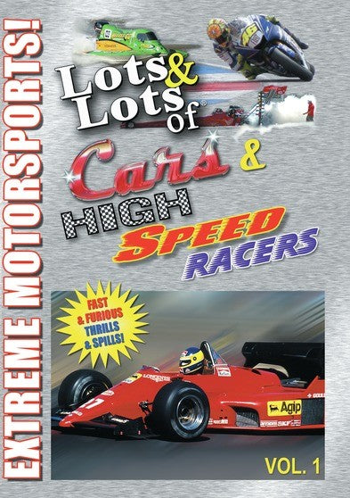 Lots & Lots of Cars & High Speed Racers (MOD) (DVD Movie) - movie cover art