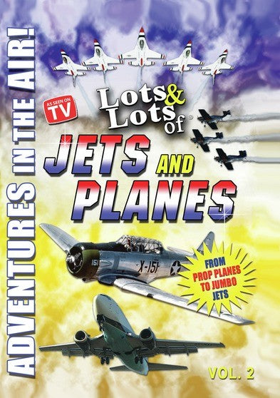 Lots & Lots of Jets and Planes Volume 2 - Adventures in the Air (MOD) (DVD Movie) - movie cover art