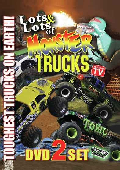 Lots & Lots of Monster Trucks 2 DISC SET (MOD) (DVD Movie) - movie cover art