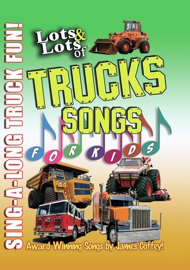Lots & Lots of Truck Songs for Kids - Sing-Along Truck Fun (MOD) (DVD Movie) - movie cover art