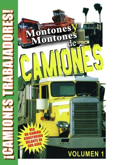 Lots & Lots of Trucks Volume 1 - Hard Workin Trucks Montones Y Montones de Camiones DVD in Spani (MOD) (DVD Movie) - movie cover art