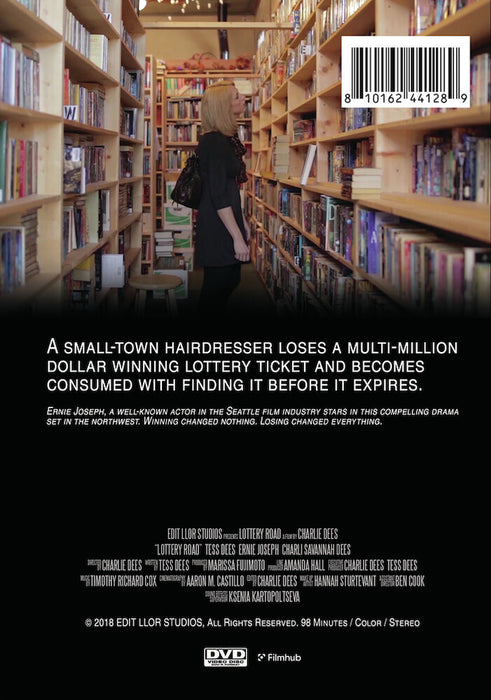 Lottery Road (MOD) (DVD Movie) - back cover art