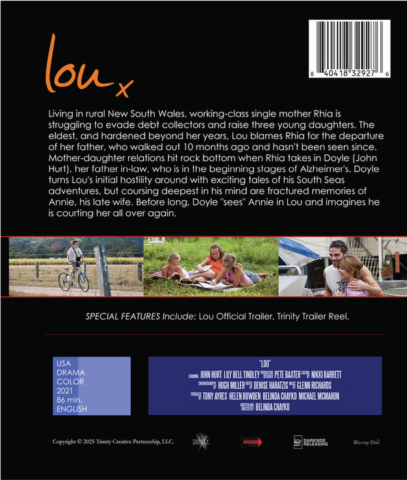 Lou (MOD) (BluRay Movie) - back cover art