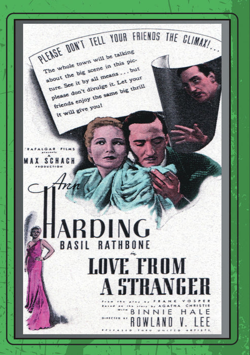 Love From A Stranger (MOD) (DVD Movie) - movie cover art