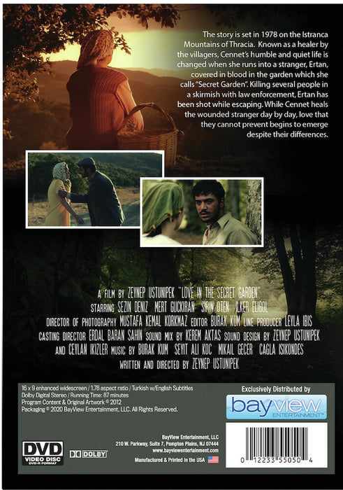 Love In The Secret Garden (MOD) (DVD Movie) - back cover art