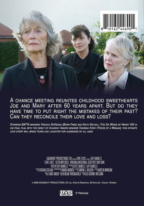 Love/Loss (MOD) (DVD Movie) - back cover art
