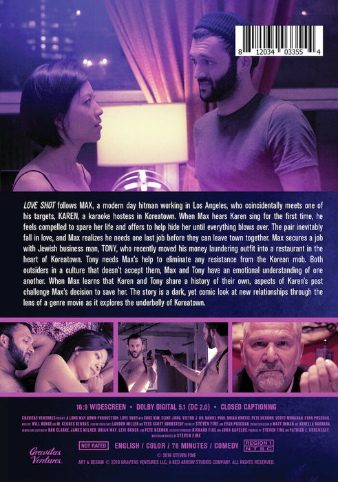 Love Shot (MOD) (DVD Movie) - back cover art