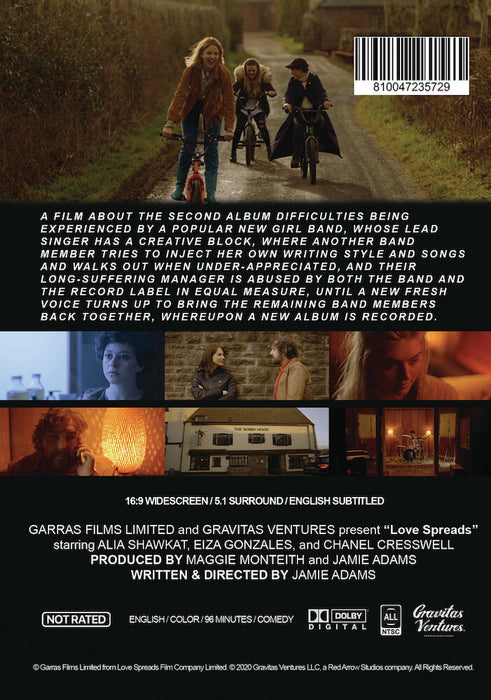 Love Spreads (MOD) (DVD Movie) - back cover art