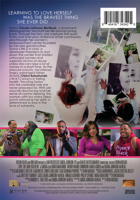 Love The Skin You're In (MOD) (DVD Movie) - back cover art