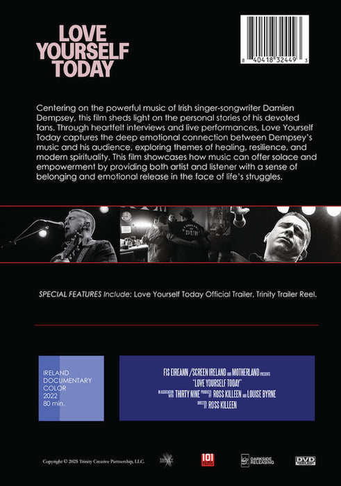 Love Yourself Today (MOD) (DVD Movie) - back cover art
