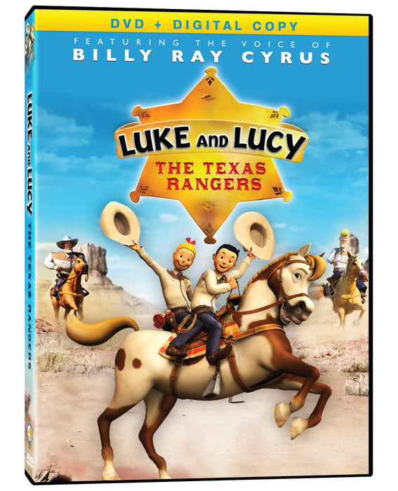 Luke & Lucy & The Texas Rangers (Includes Digital Copy) DVD - movie cover art