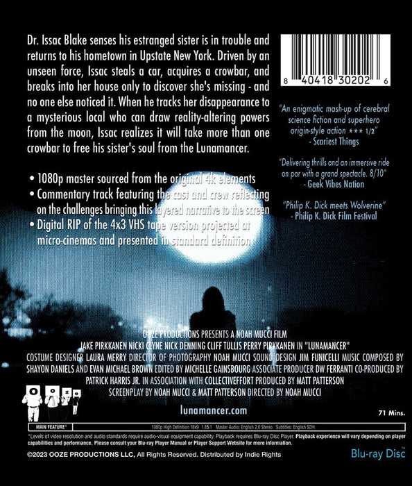 Lunamancer (MOD) (BluRay Movie) - back cover art