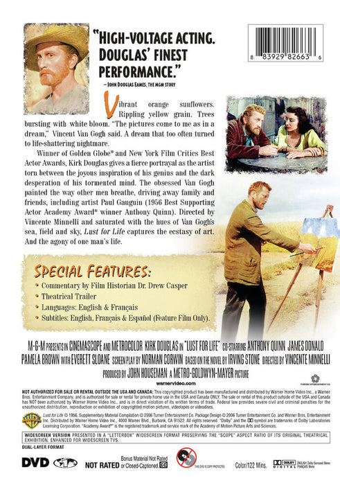 Lust For Life (MOD) (DVD MOVIE) image 2