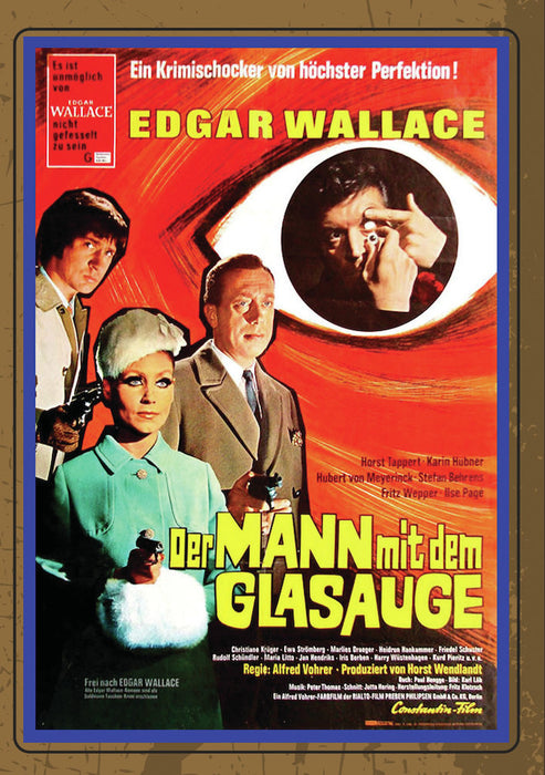 MAN WITH THE GLASS EYES (MOD) (DVD Movie) - movie cover art