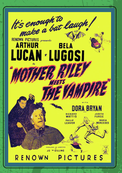 MOTHER RILEY MEETS THE VAMPIRE (MOD) (DVD Movie) - movie cover art
