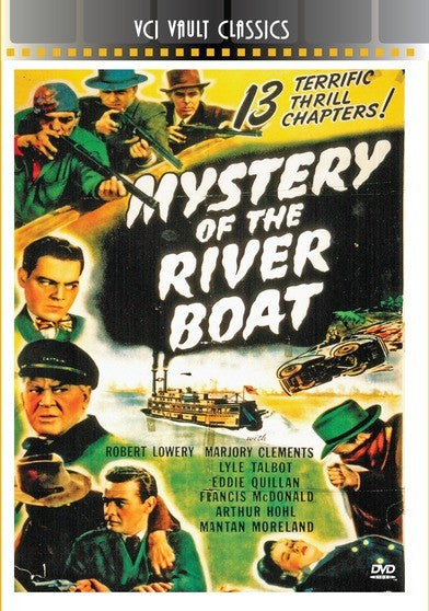 MYSTERY OF THE RIVERBOAT (SERIAL) (MOD) (DVD Movie) - movie cover art