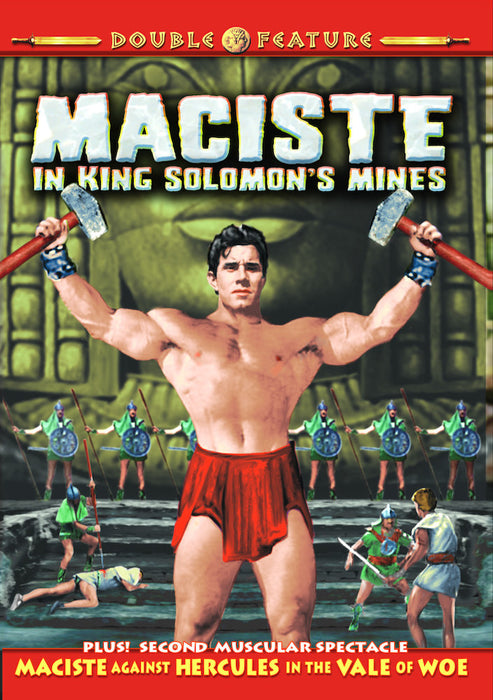 Maciste Double Feature: Maciste In King Solomon's Mines (1964) / Macis (MOD) (DVD MOVIE)