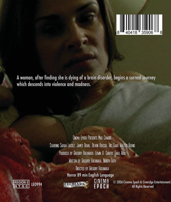 Mad Cowgirl (MOD) (BluRay Movie) - back cover art