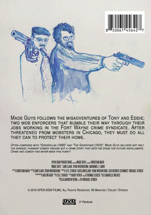 Made Guys (MOD) (DVD Movie) - back cover art