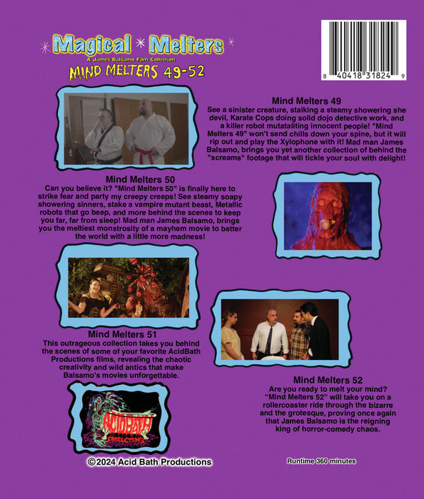 Magical Melters: Mind Melters 49-52 (MOD) (BluRay Movie) - back cover art