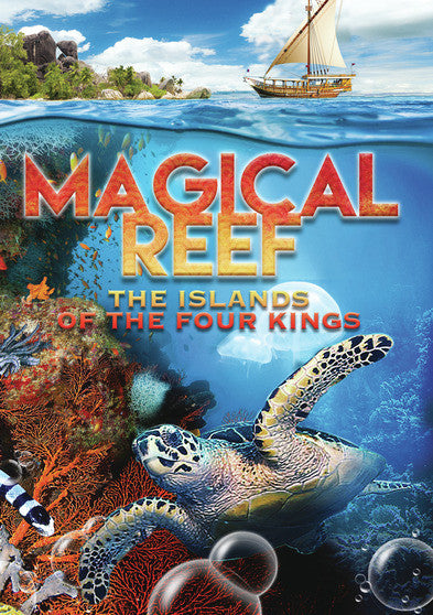 Magical Reef: The Islands of the Four Kings (MOD) (DVD Movie) - movie cover art