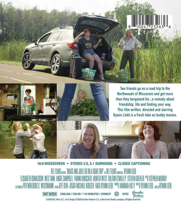 Mags and Julie Go on a Road Trip (MOD) (BluRay Movie) - back cover art