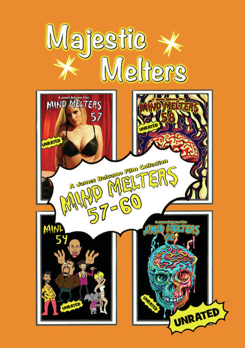 Majestic Melters: Mind Melters 57-60 (MOD) (DVD Movie) - movie cover art