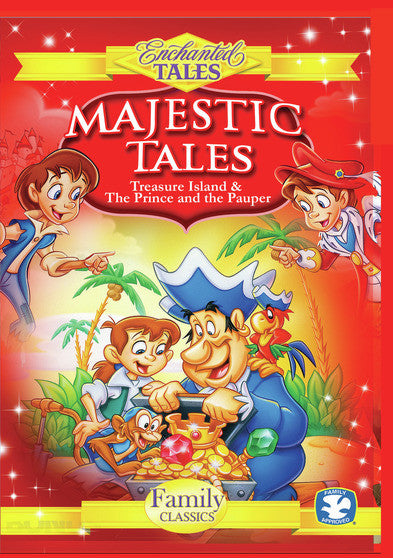Majestic Tales - Prince and the Pauper and Treasure Island (MOD) (DVD Movie) - movie cover art