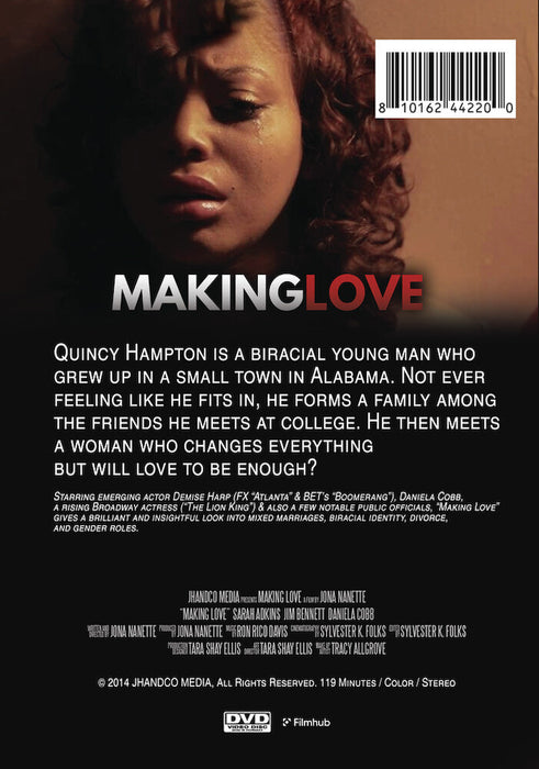 Making Love (MOD) (DVD Movie) - back cover art
