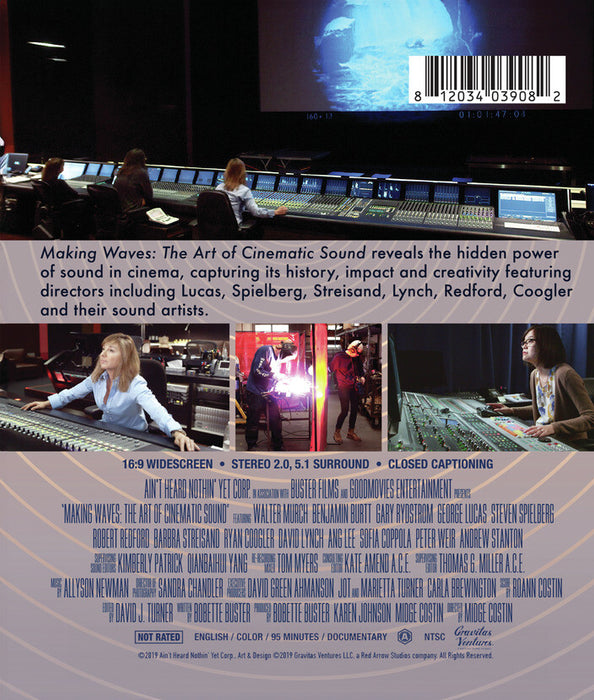 Making Waves (MOD) (BluRay Movie) - back cover art