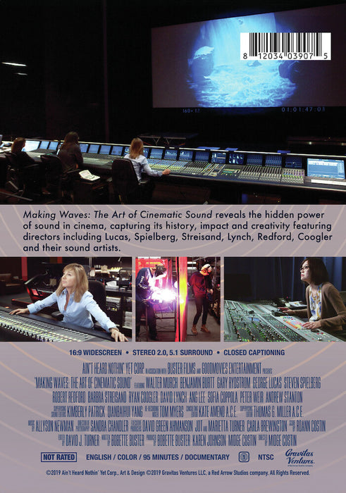 Making Waves (MOD) (DVD Movie) - back cover art
