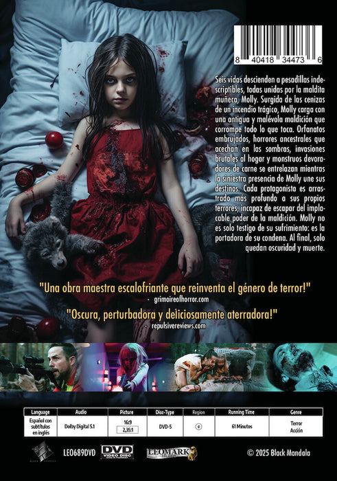 Malditas (MOD) (BluRay Movie) - back cover art