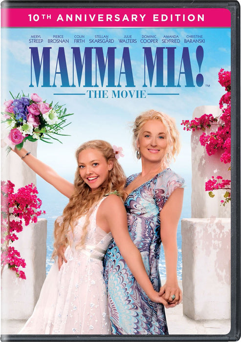 Mamma Mia! The Movie DVD - movie cover art
