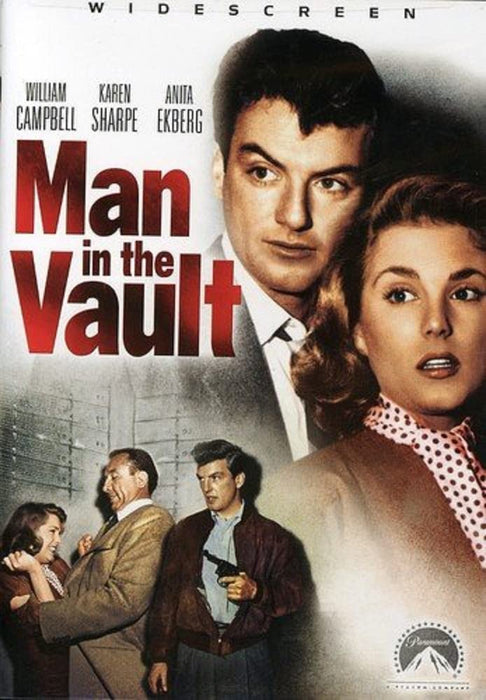 Man in the Vault DVD - movie cover art