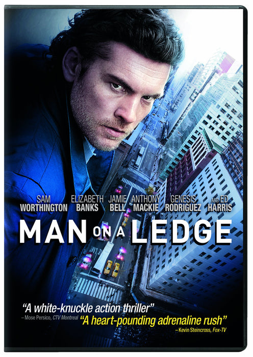 Man on a Ledge DVD - movie cover art