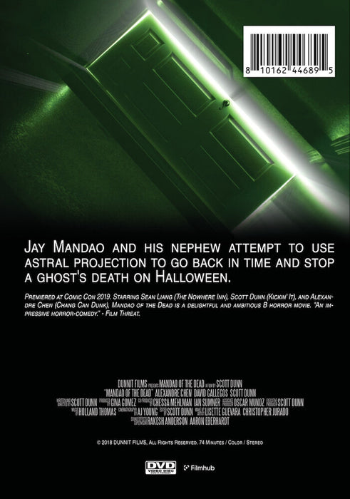 Mandao of the Dead (MOD) (DVD Movie) - back cover art