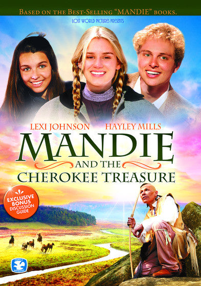 Mandie and the Cherokee Treasure (MOD) (DVD Movie) - movie cover art