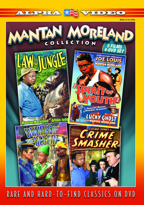 Mantan Moreland Collection (4-DVD) (MOD) (DVD MOVIE)