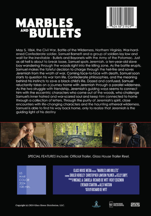 Marbles and Bullets (MOD) (DVD Movie) - back cover art